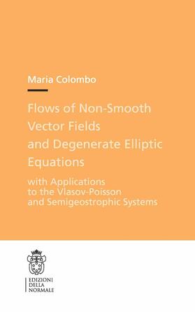Colombo |  Flows of Non-Smooth Vector Fields and Degenerate Elliptic Equations | Buch |  Sack Fachmedien