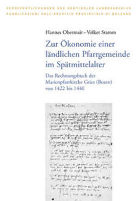 Stamm / Obermair |  Zur Ökonomie einer ländlichen Pfarrgemeinde im Spätmittelalter | Buch |  Sack Fachmedien