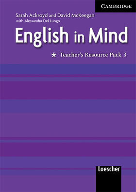 Ackroyd / McKeegan |  English in Mind 3 Teacher's Resource Pack Italian Edition | Buch |  Sack Fachmedien