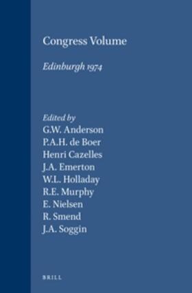  Congress Volume Edinburgh 1974 | Buch |  Sack Fachmedien