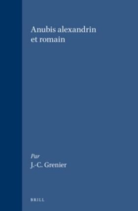 Grenier |  Anubis Alexandrin Et Romain | Buch |  Sack Fachmedien