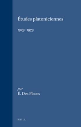 Des Places |  Études Platoniciennes, 1929-1979 | Buch |  Sack Fachmedien