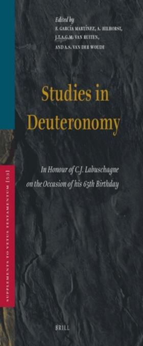 García Martínez / Hilhorst / Woude |  Studies in Deuteronomy | Buch |  Sack Fachmedien