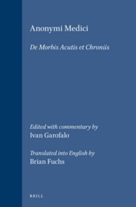 Garofalo |  Anonymi Medici | Buch |  Sack Fachmedien