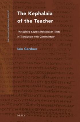 Gardner |  The Kephalaia of the Teacher | Buch |  Sack Fachmedien