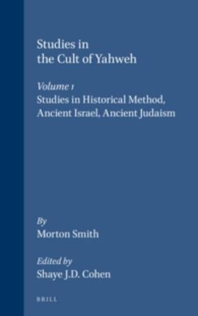 Smith |  Studies in the Cult of Yahweh | Buch |  Sack Fachmedien