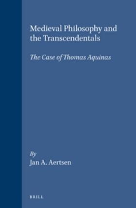 Aertsen |  Medieval Philosophy and the Transcendentals | Buch |  Sack Fachmedien