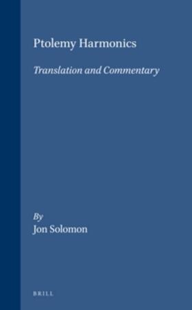 Solomon |  Ptolemy Harmonics | Buch |  Sack Fachmedien