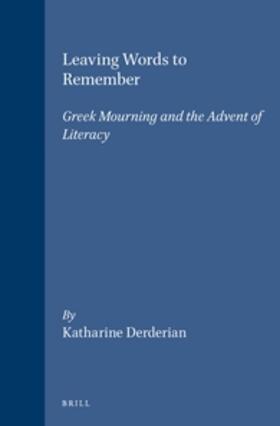 Derderian |  Leaving Words to Remember | Buch |  Sack Fachmedien