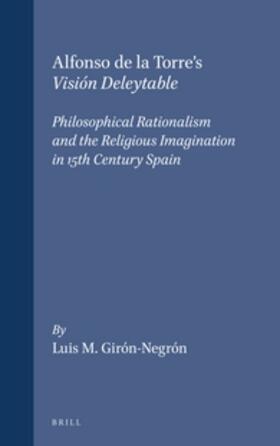 Girón-Negrón |  Alfonso de la Torre's Visión Deleytable | Buch |  Sack Fachmedien
