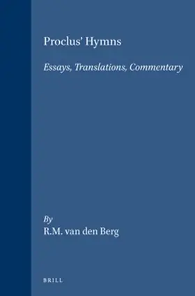 Berg |  Proclus' Hymns: Essays, Translations, Commentary | Buch |  Sack Fachmedien