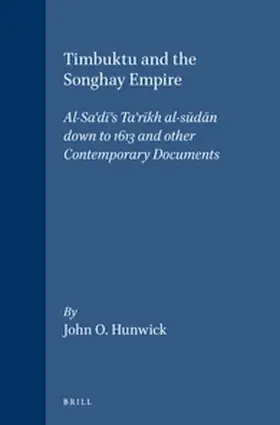 Hunwick |  Timbuktu and the Songhay Empire | Buch |  Sack Fachmedien