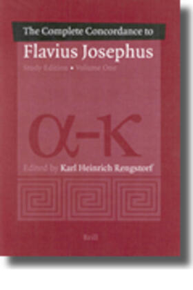 Rengstorf |  A Complete Concordance to Flavius Josephus. Unabridged Study Edition (2 Vols.) | Buch |  Sack Fachmedien