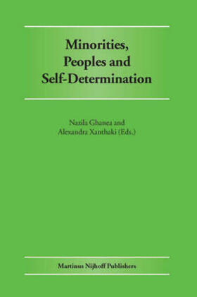 Ghanea-Hercock / Xanthaki |  Minorities, Peoples and Self-Determination | Buch |  Sack Fachmedien