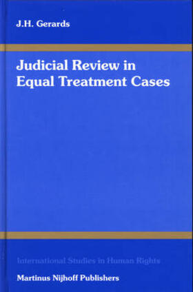 Gerards |  Judicial Review in Equal Treatment Cases | Buch |  Sack Fachmedien