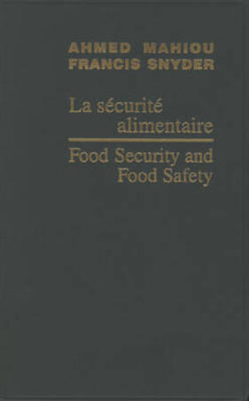 Mahiou / Snyder |  Food Security and Food Safety / La Sécurité Alimentaire | Buch |  Sack Fachmedien
