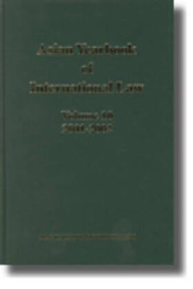 Chimni / Miyoshi / Subedi |  Asian Yearbook of International Law, Volume 10 (2001-2002) | Buch |  Sack Fachmedien