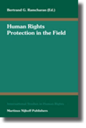 Ramcharan |  Human Rights Protection in the Field | Buch |  Sack Fachmedien