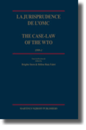 Stern / Ruiz Fabri |  La Jurisprudence de l'Omc / The Case-Law of the Wto, 1999-1 | Buch |  Sack Fachmedien