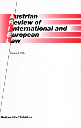 Loibl |  Austrian Review of International and European Law, Volume 9 (2004) | Buch |  Sack Fachmedien