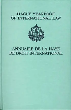 Kiss / Lammers |  Hague Yearbook of International Law / Annuaire de la Haye de Droit International, Vol. 18 (2005) | Buch |  Sack Fachmedien