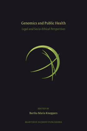 Knoppers |  Genomics and Public Health | Buch |  Sack Fachmedien