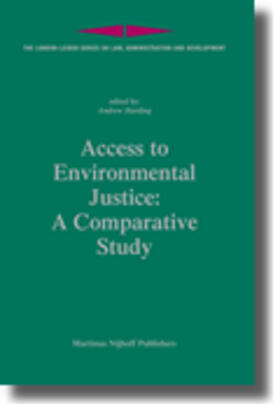 Harding | Access to Environmental Justice: A Comparative Study | Buch | 978-90-04-15783-5 | sack.de