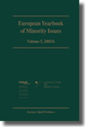  European Yearbook of Minority Issues, Volume 5 (2005/2006) | Buch |  Sack Fachmedien