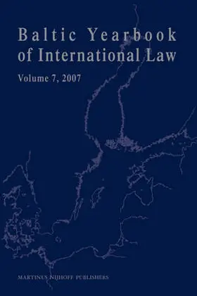 Laurin |  Baltic Yearbook of International Law, Volume 7 (2007) | Buch |  Sack Fachmedien