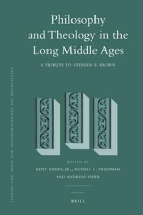 Emery / Friedman / Speer |  Philosophy and Theology in the Long Middle Ages | Buch |  Sack Fachmedien