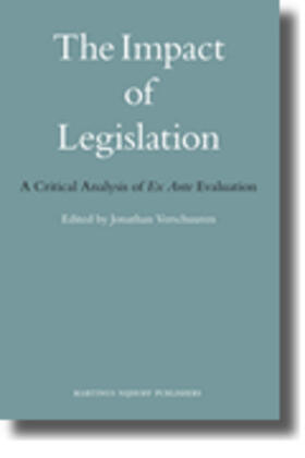 Verschuuren |  The Impact of Legislation | Buch |  Sack Fachmedien