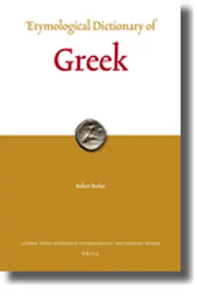 Beekes |  Etymological Dictionary of Greek (2 Vols.) | Buch |  Sack Fachmedien