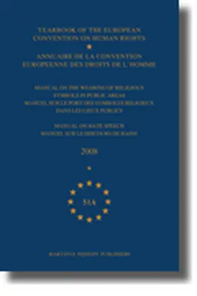  Yearbook of the European Convention on Human Rights/Annuaire de la Convention Europeenne Des Droits de l'Homme, Volume 51a (2008) | Buch |  Sack Fachmedien