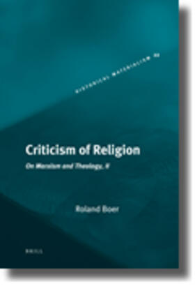 Boer |  Criticism of Religion | Buch |  Sack Fachmedien