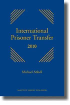 Abbell |  International Prisoner Transfer 2010 | Buch |  Sack Fachmedien