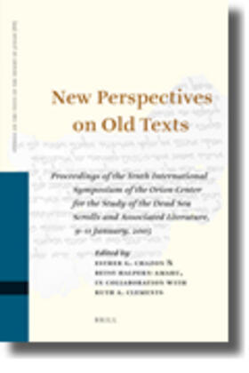 Chazon / Halpern-Amaru / Clements |  New Perspectives on Old Texts | Buch |  Sack Fachmedien