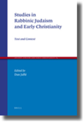 Jaffé |  Studies in Rabbinic Judaism and Early Christianity | Buch |  Sack Fachmedien