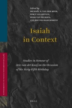 Meer / Keulen / Peursen |  Isaiah in Context | Buch |  Sack Fachmedien