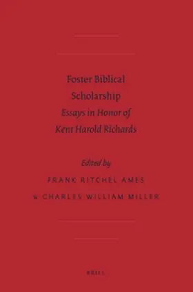 Ames / Miller |  Foster Biblical Scholarship | Buch |  Sack Fachmedien