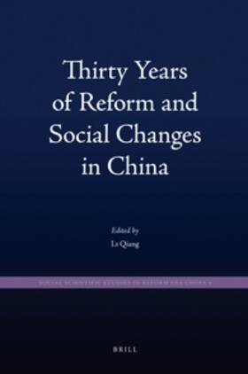 Li |  Thirty Years of Reform and Social Changes in China | Buch |  Sack Fachmedien