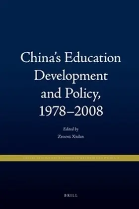 Zhang |  China's Education Development and Policy, 1978-2008 | Buch |  Sack Fachmedien