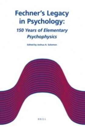 Solomon |  Fechner's Legacy in Psychology | Buch |  Sack Fachmedien