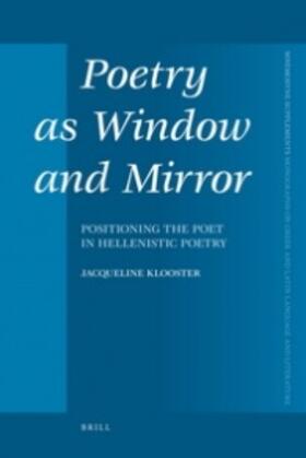 Klooster |  Poetry as Window and Mirror | Buch |  Sack Fachmedien