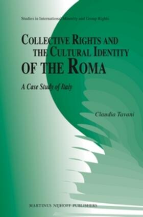 Tavani |  Collective Rights and the Cultural Identity of the Roma | Buch |  Sack Fachmedien