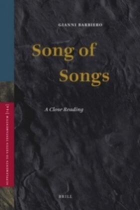 Barbiero |  Song of Songs | Buch |  Sack Fachmedien