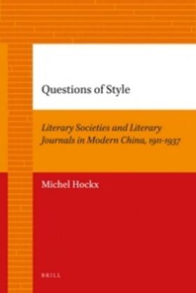Hockx |  Questions of Style | Buch |  Sack Fachmedien