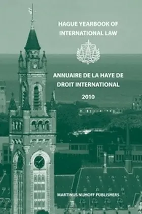 Lavranos / Kok |  Hague Yearbook of International Law / Annuaire de la Haye de Droit International, Vol. 23 (2010) | Buch |  Sack Fachmedien