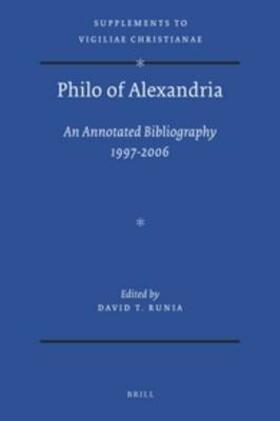 Runia |  Philo of Alexandria | Buch |  Sack Fachmedien