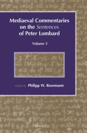  Mediaeval Commentaries on the Sentences of Peter Lombard | Buch |  Sack Fachmedien