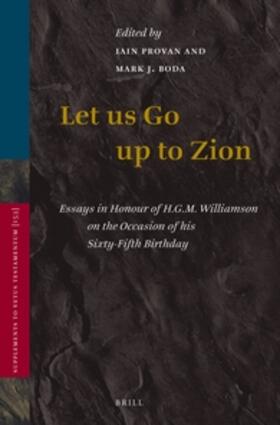 Provan / Boda |  Let Us Go Up to Zion | Buch |  Sack Fachmedien